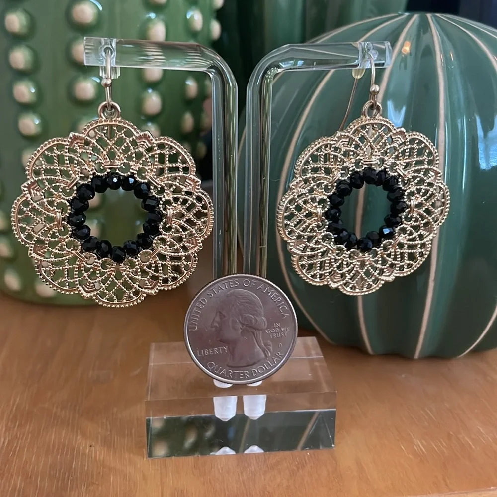 Bali Style Earrings - Picture 2 of 6